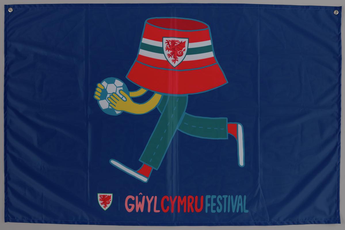 Gwyl Cymru Festival banner, 2022