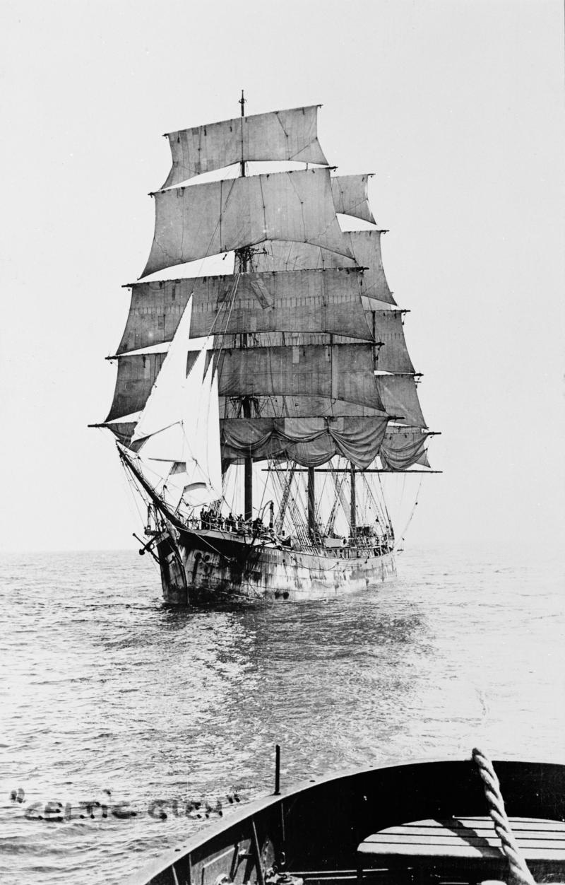 Album of postcards of sailing vessels