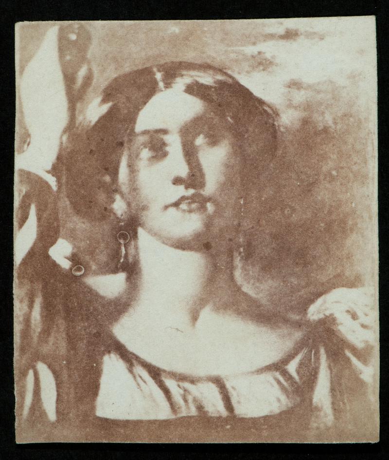Painting of a lady&#039;s head