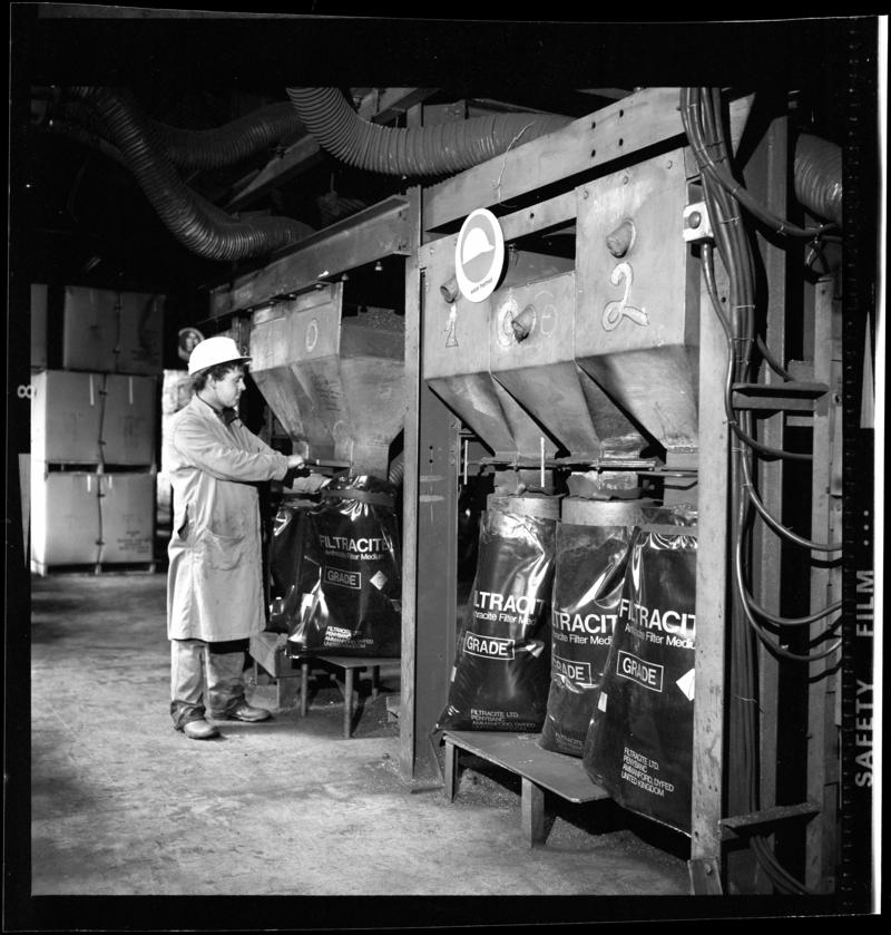Pantyffynnon Colliery, film negative