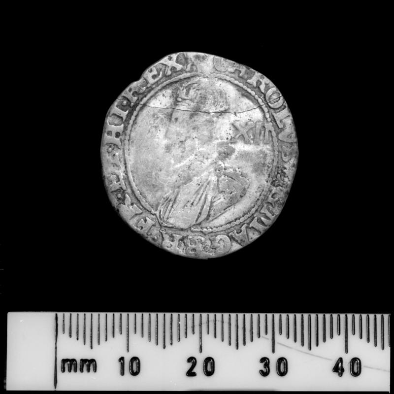 Tregwynt Hoard - Charles I silver counterfeit shilling