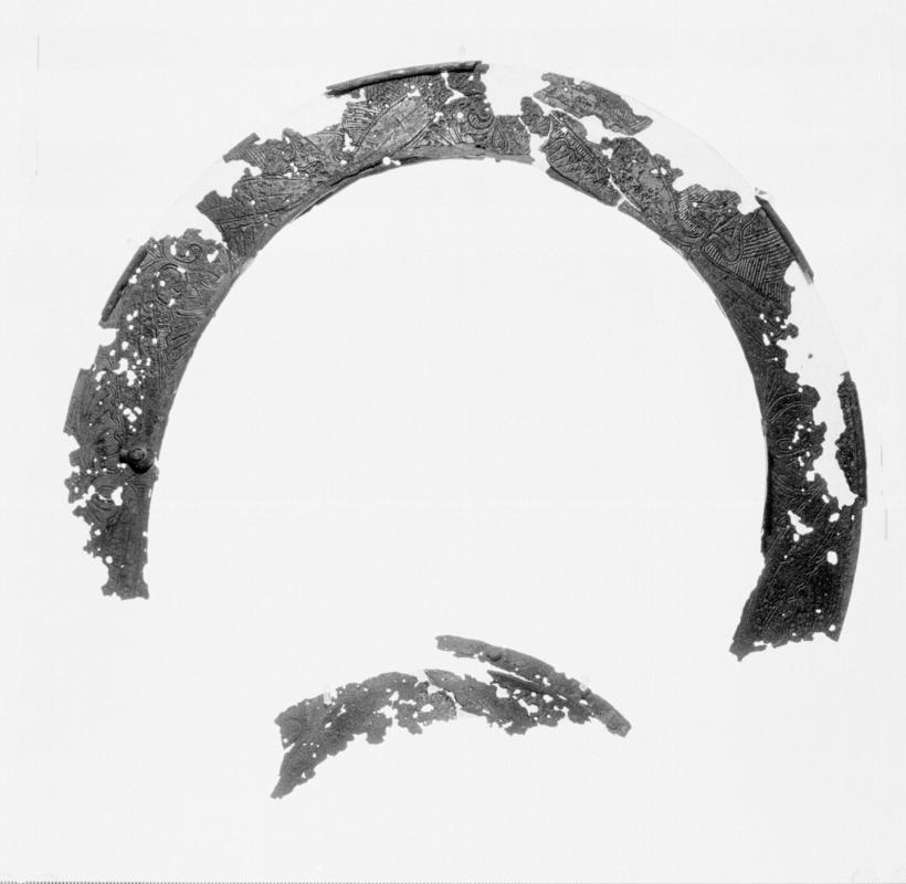 Early Iron Age bronze helmet