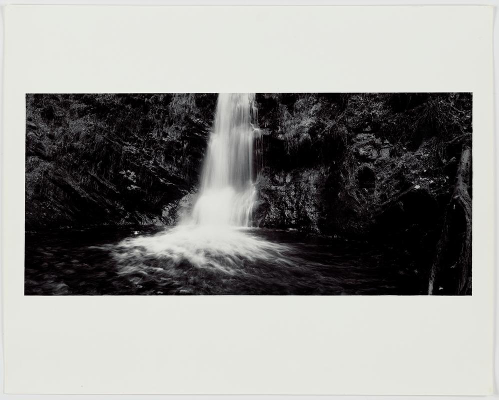 &quot;Falls, Rockpool, Branch&quot; January 1977, Tan-y-Pistyll