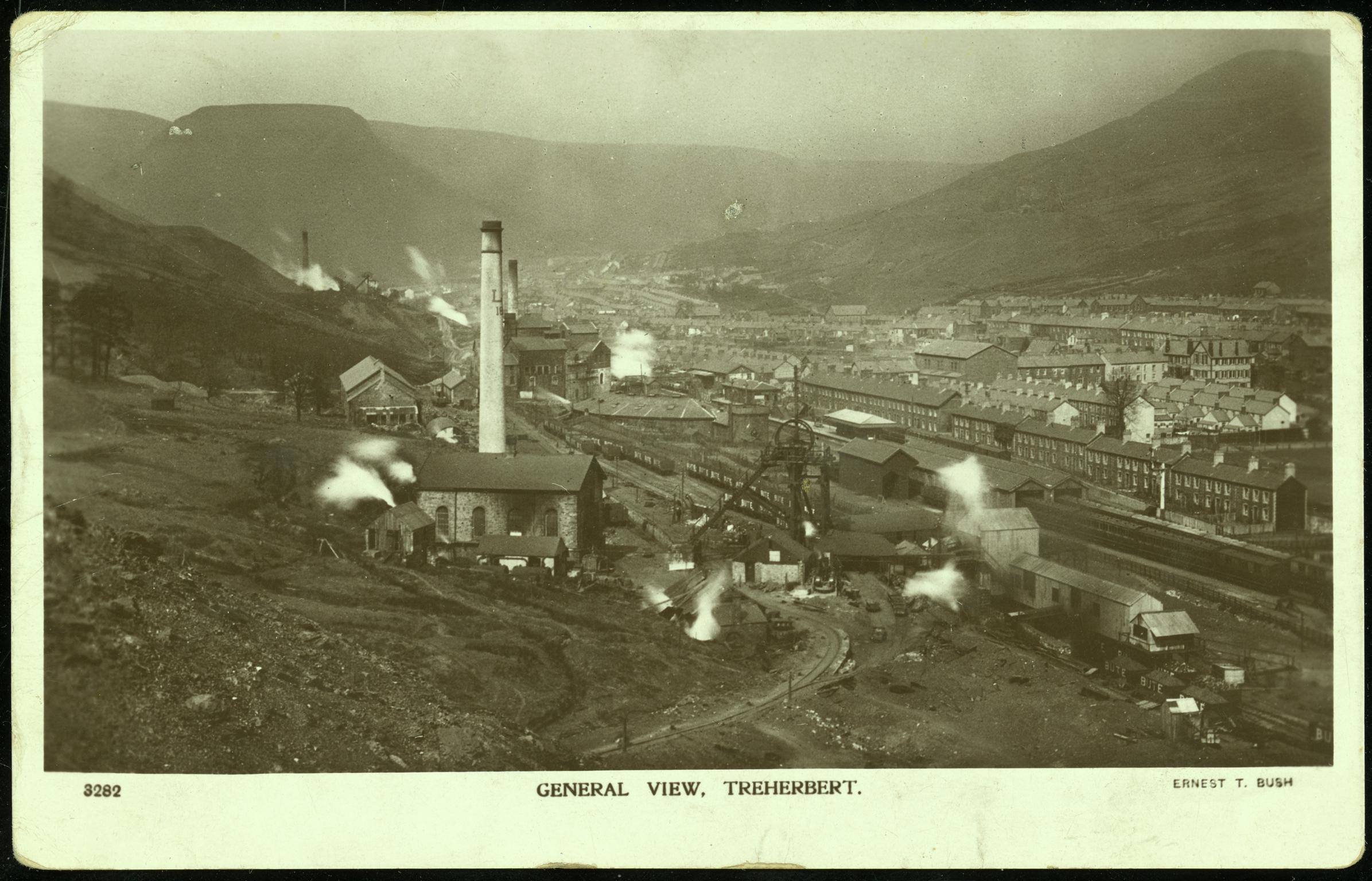 General view, Treherbert (postcard)