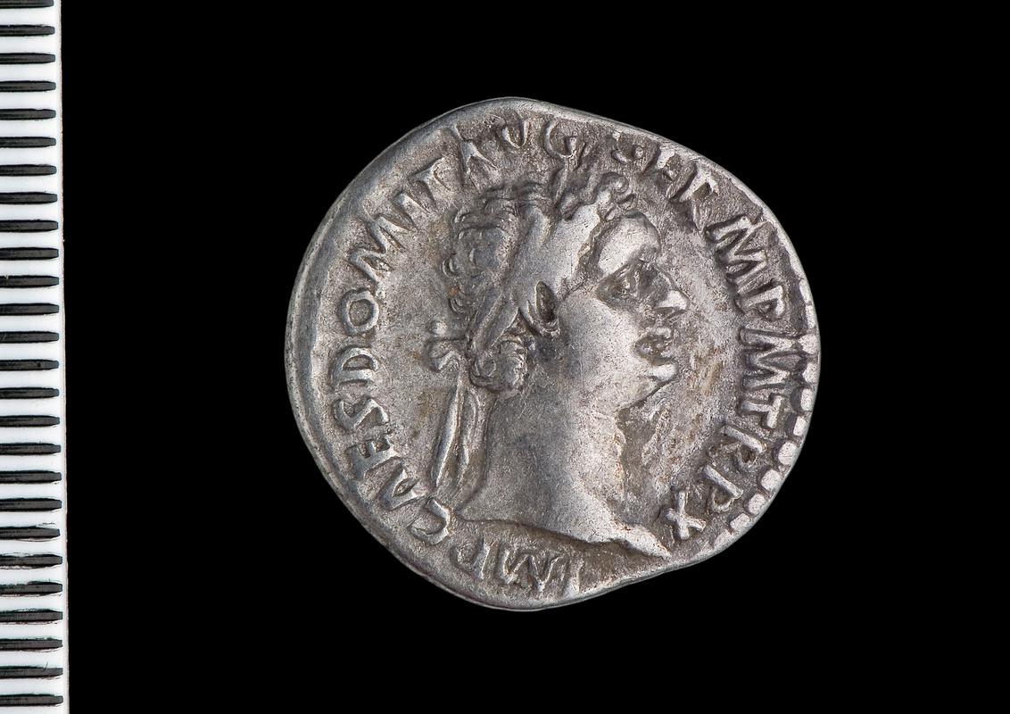 silver denarius (obv.)