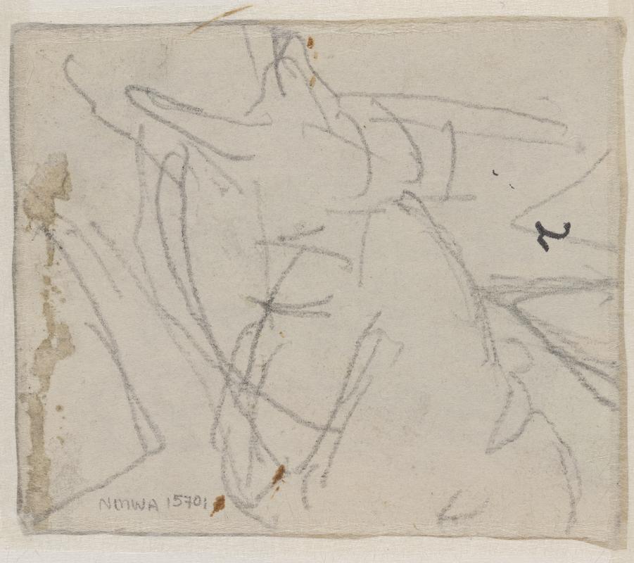 View of a town at night