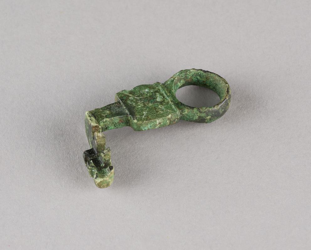 Roman copper alloy slide key
