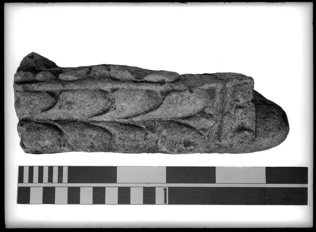 Roman stone fountain pedestal