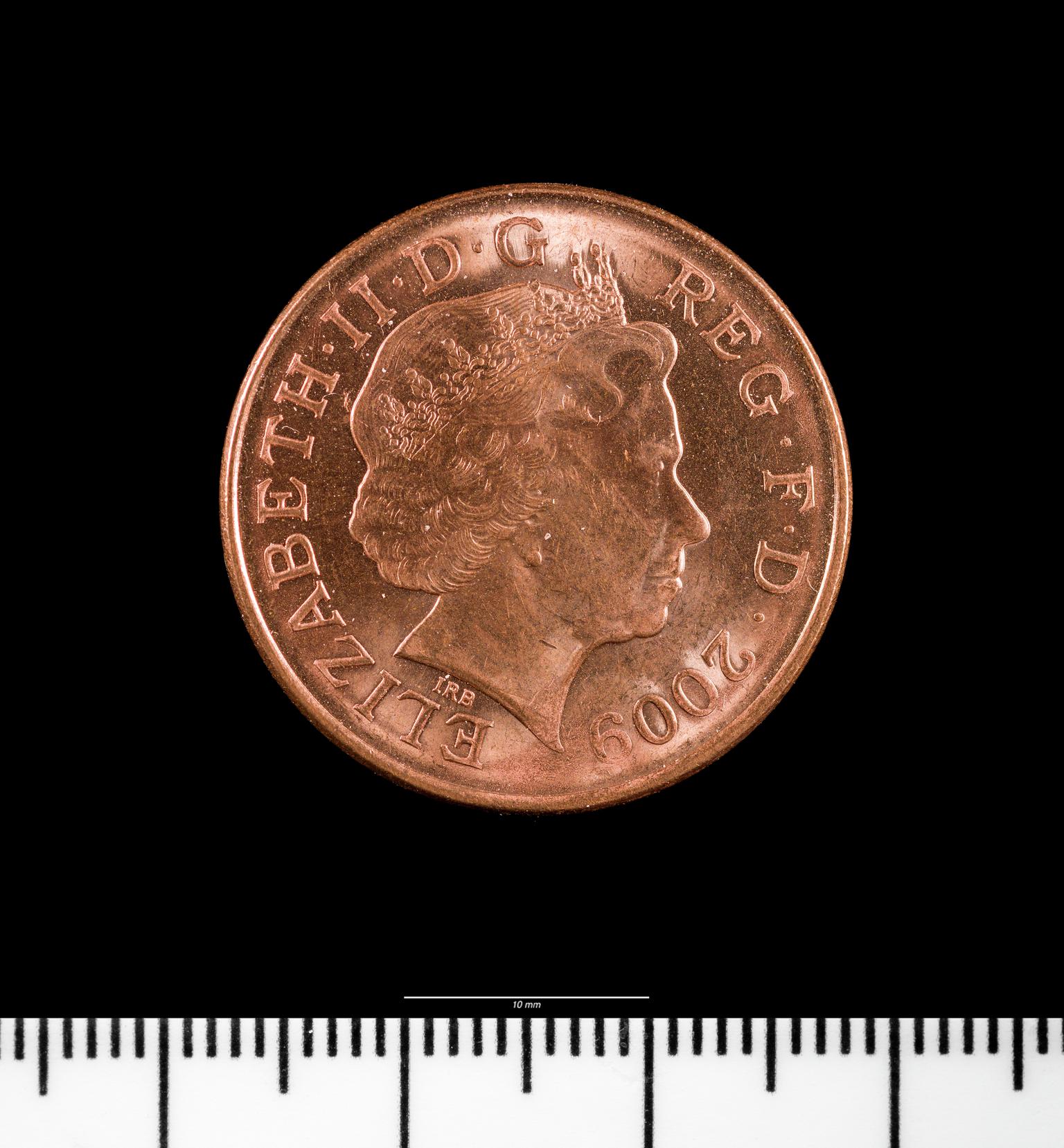Elizabeth II two pence