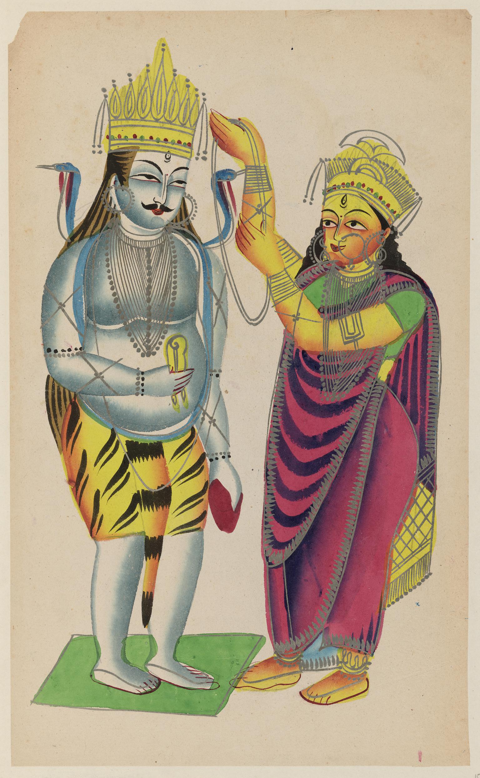 Mahader with Parvati