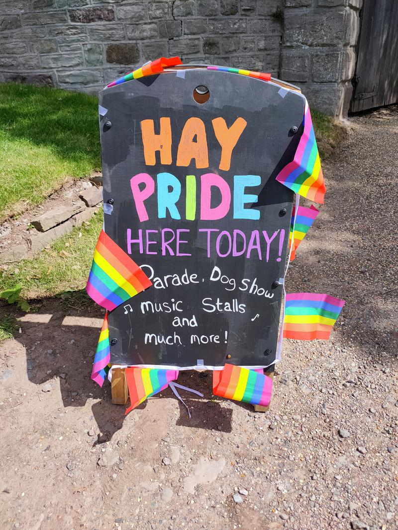 Hay on Wye Pride, June 2022