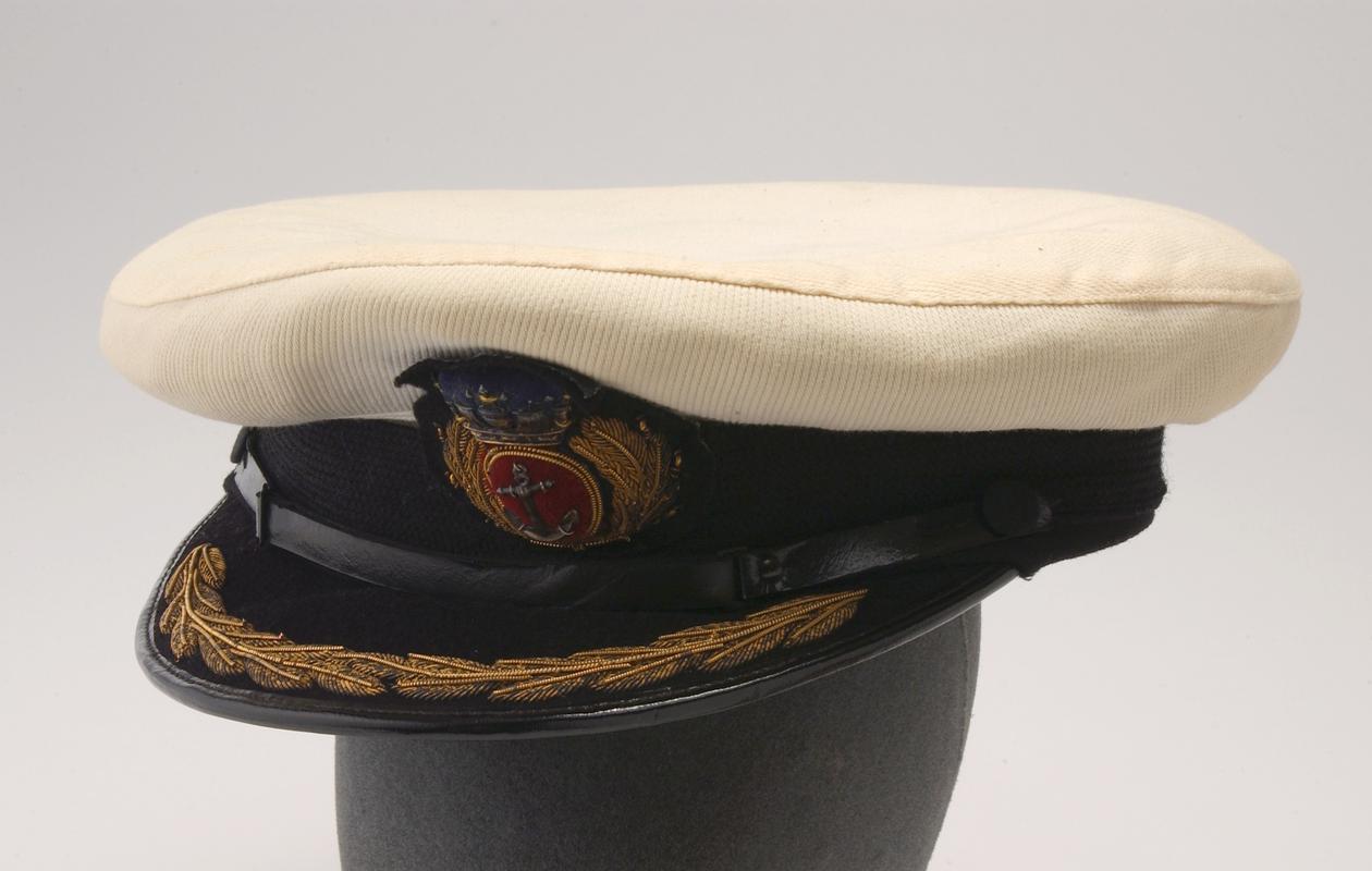 Merchant navy captain&#039;s cap