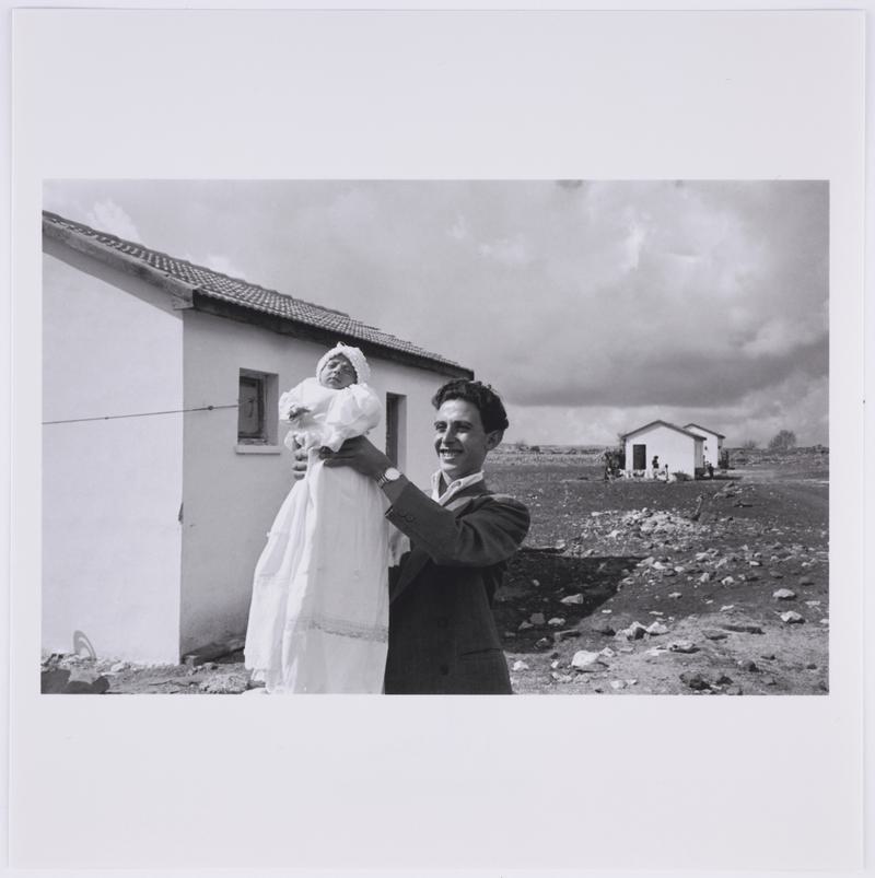 First child (Miriam Trito) born in the settlement of Alma, Israel