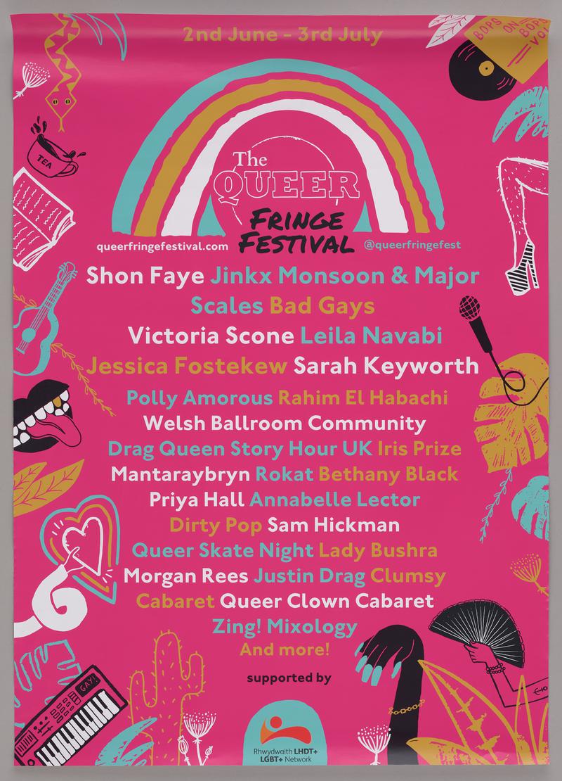 Queer Fringe Festival poster