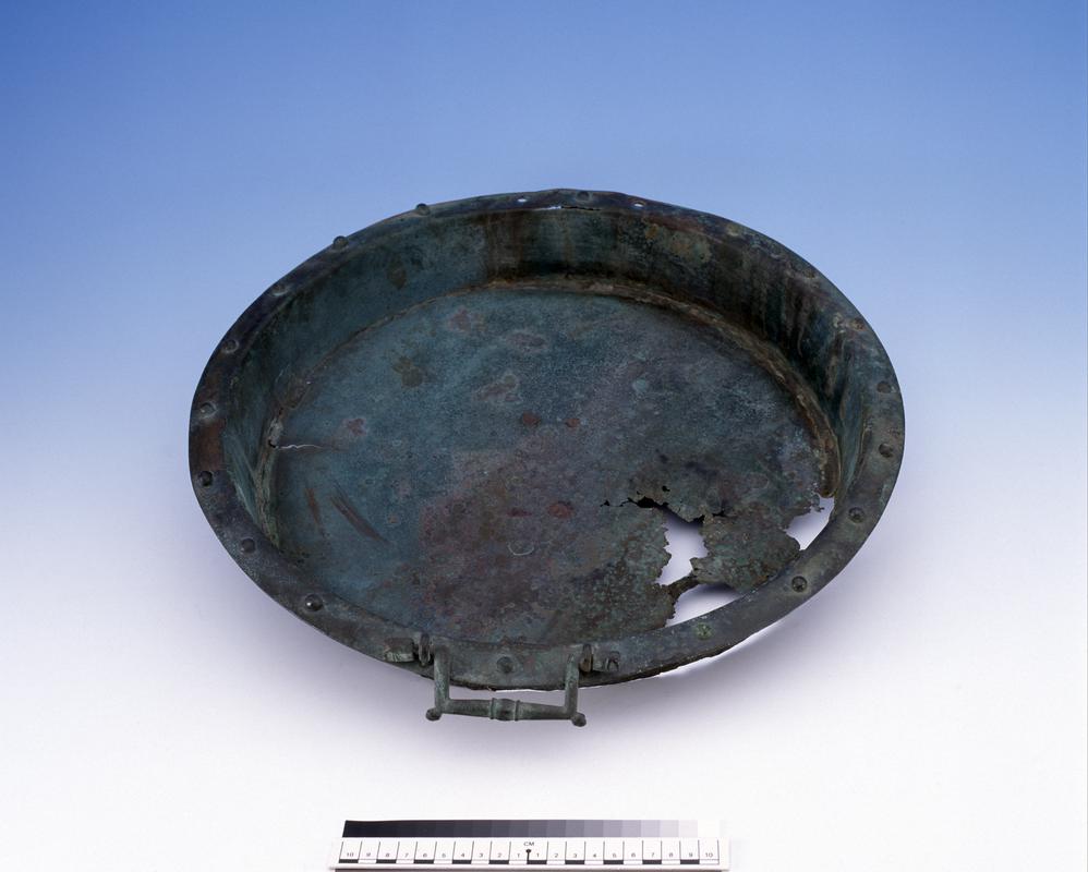 Medieval copper alloy basin