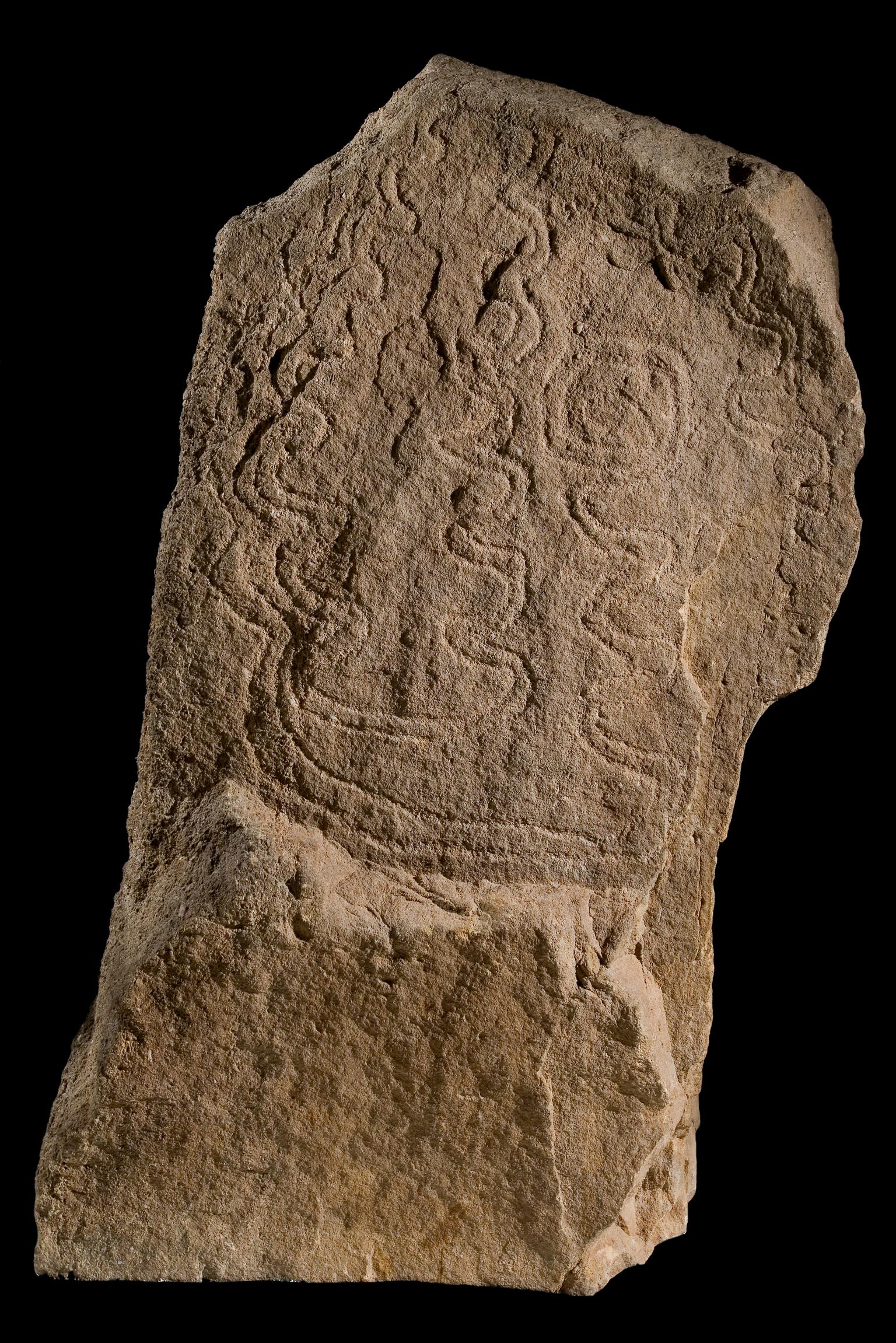 Bryn-celli-ddu pattern stone