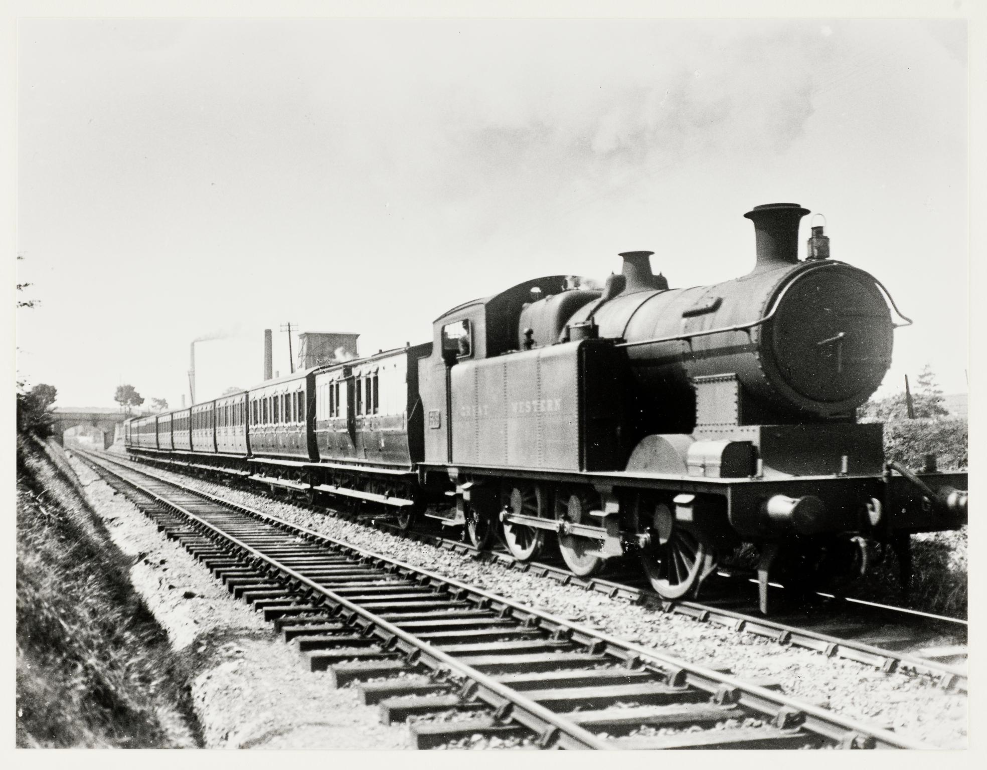 Great Western Railway locomotive, photograph