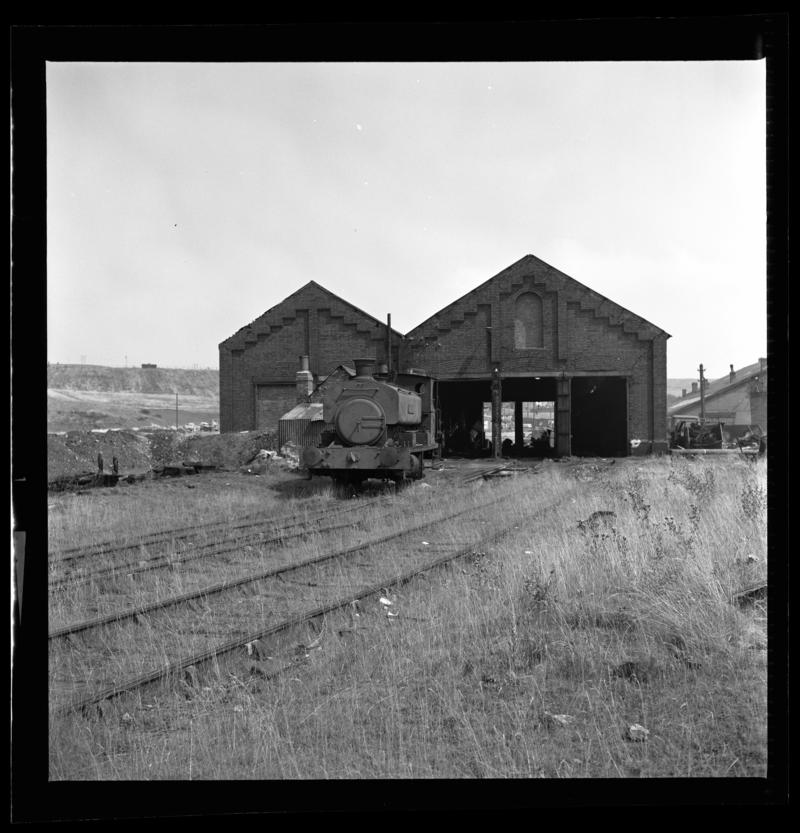 Big Pit Colliery, film negative