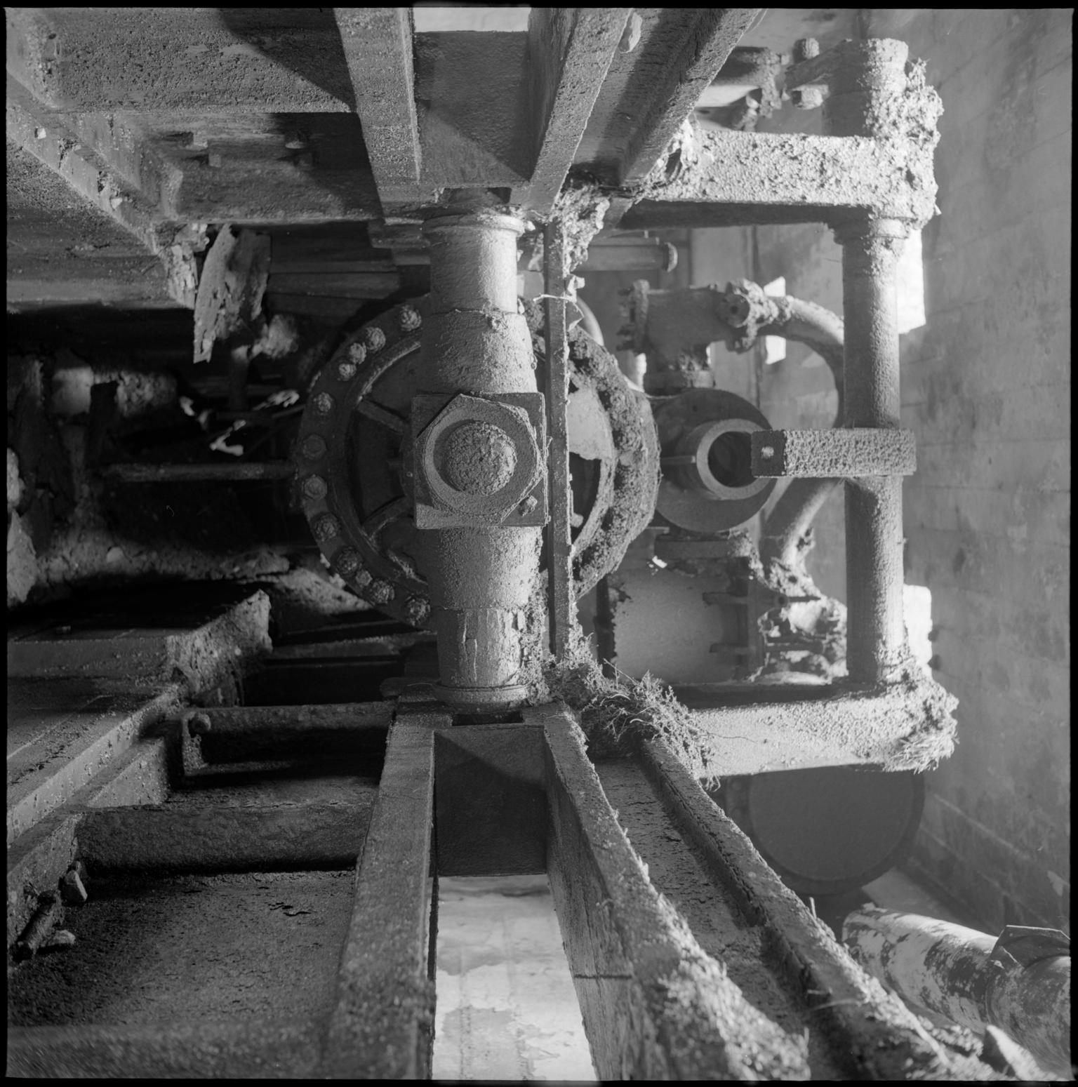 Llanover Colliery, film negative