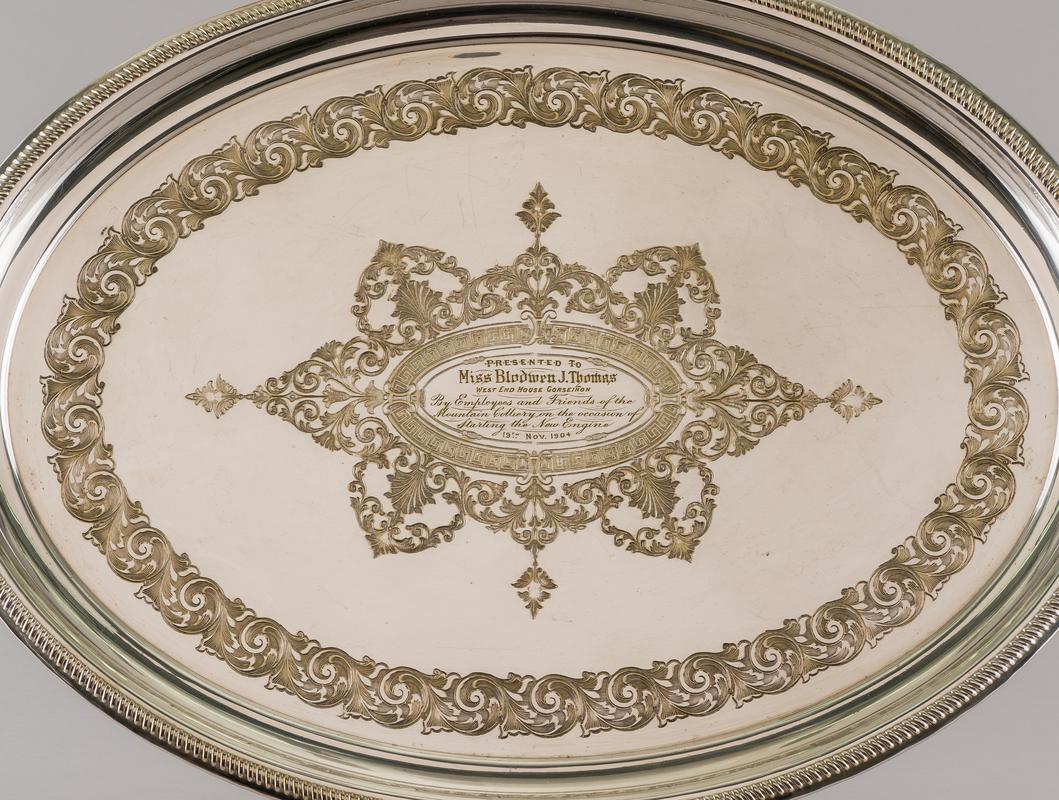 Mountain Colliery, tray