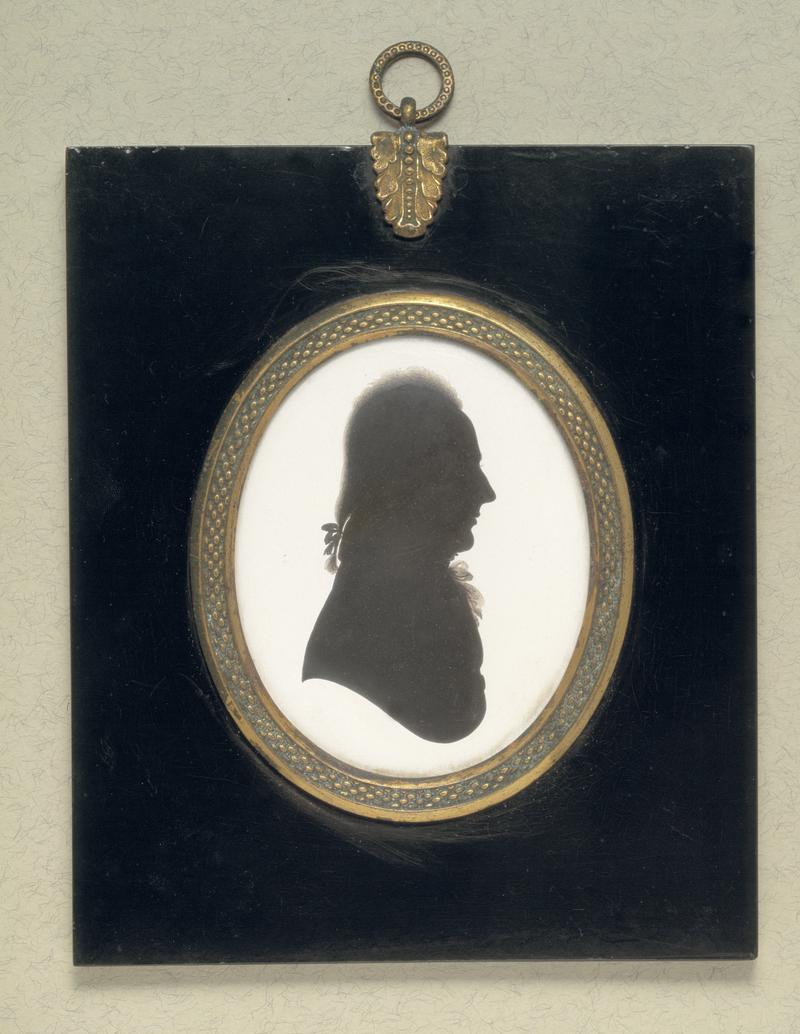 Silhouette of Benjamin Hall M.P.