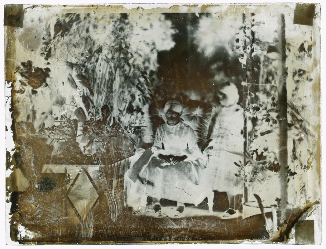 Glass negative