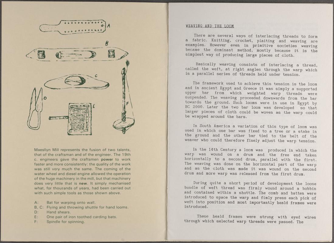 Booklet