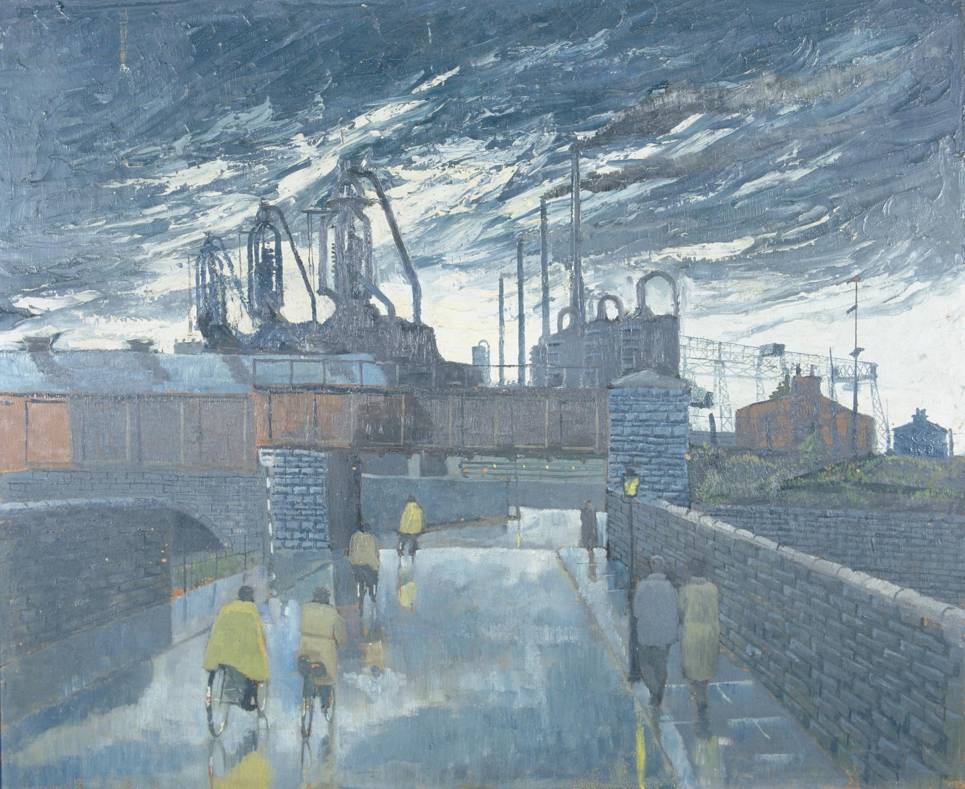 Night Shift. Port Talbot (painting)
