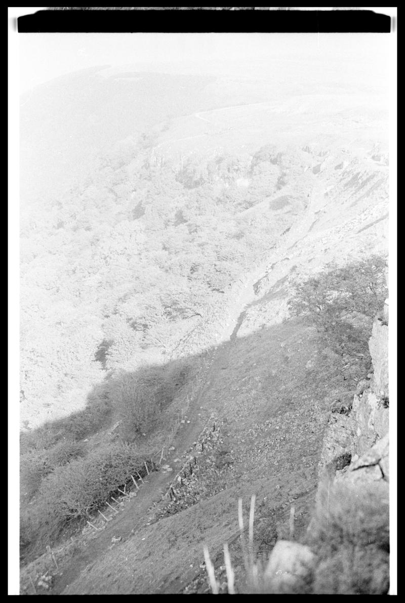 Bryn Oer tramroad, film negative