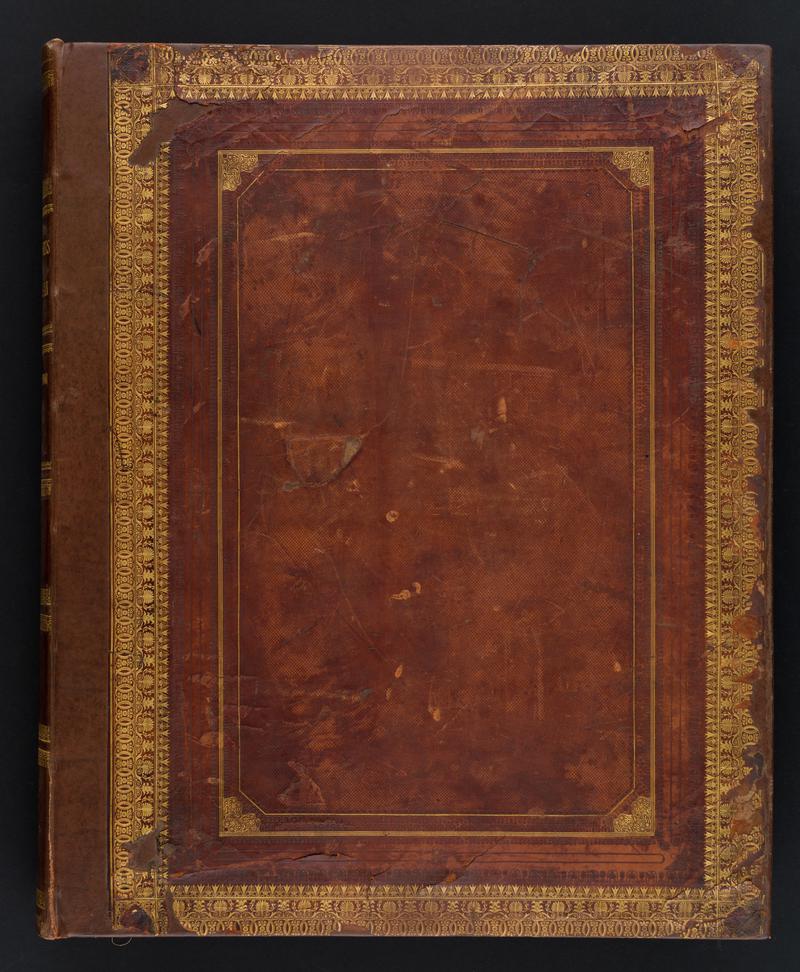 Tour Through The Vales of Glamorganshire. By THOs  Horner. 1819 - front cover. (Book with text to accompany images - Removed and mounted seperatly)