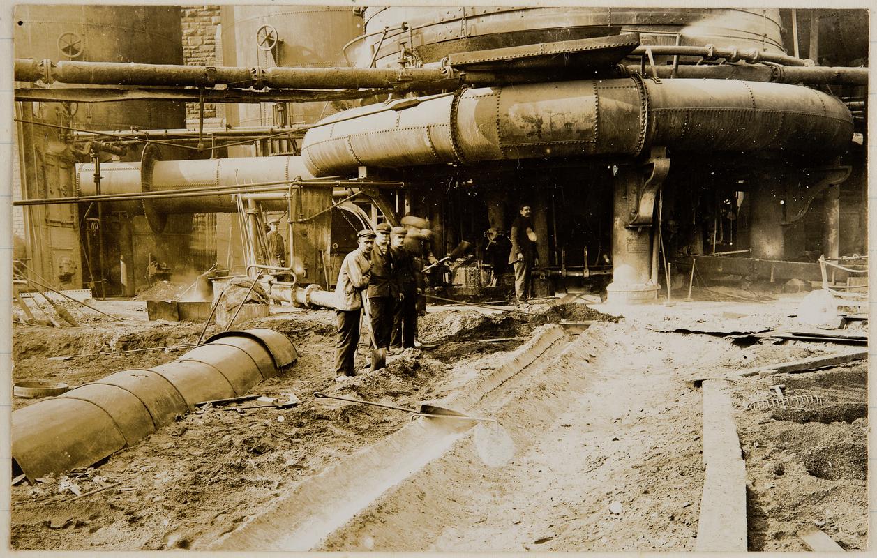 Brymbo ironworks, photograph