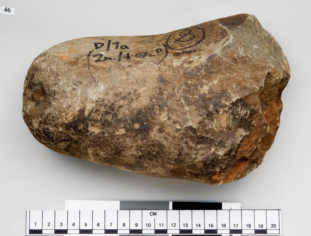 Bronze Age hammerstone