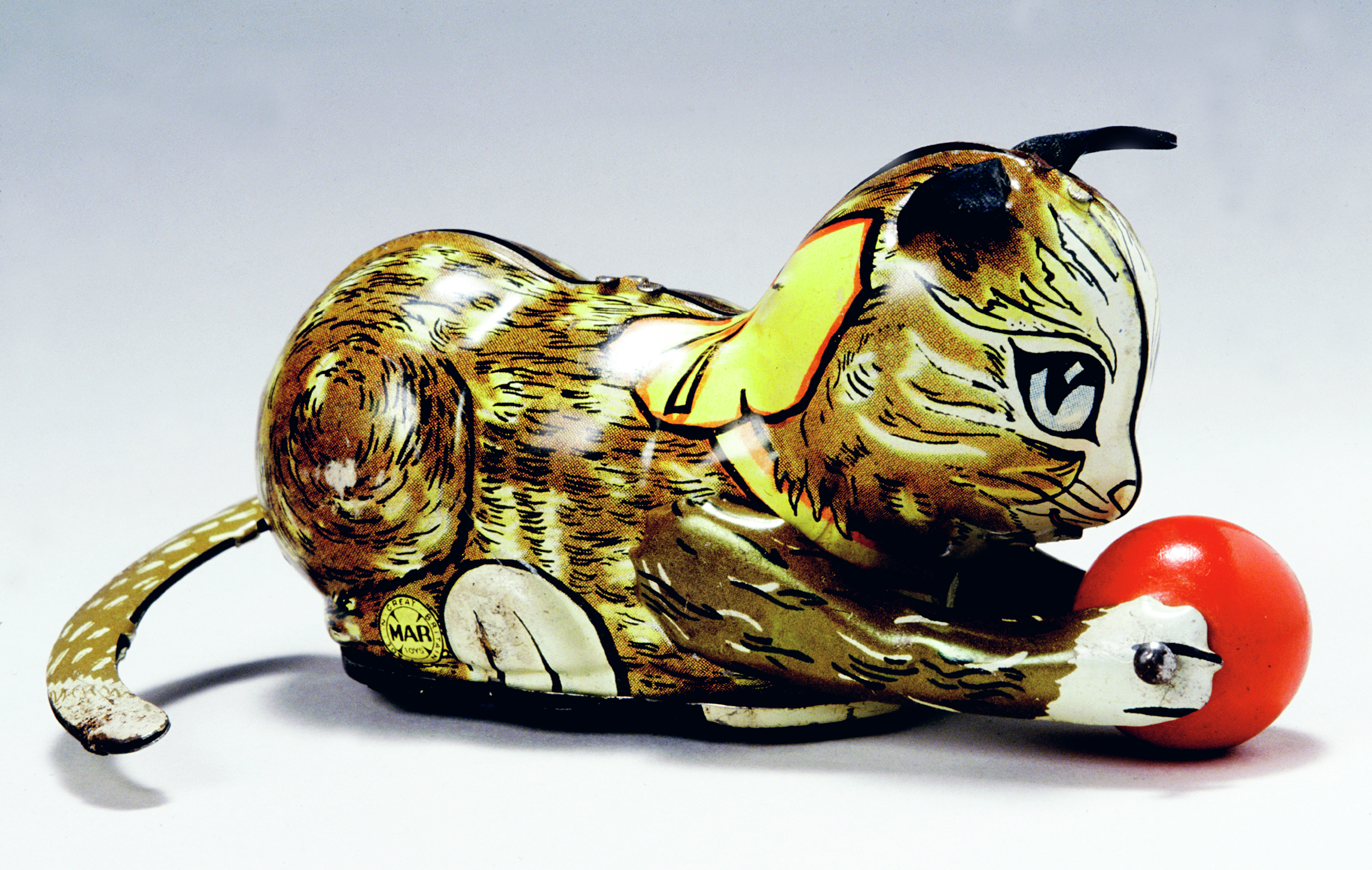 Marx Toys "Roll Over" cat