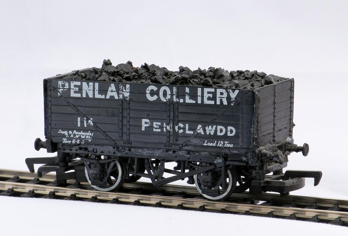 Penlan Colliery, coal wagon model
