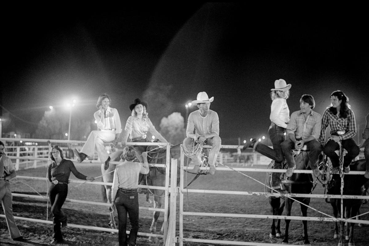 USA. ARIZONA. All &#039;Girls&#039; rodeo day at the Arizona State Fair, Phoenix. 1979.