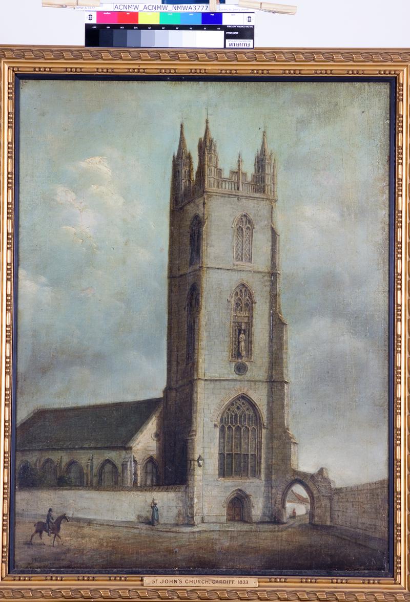 Cardiff, St. John&#039;s church