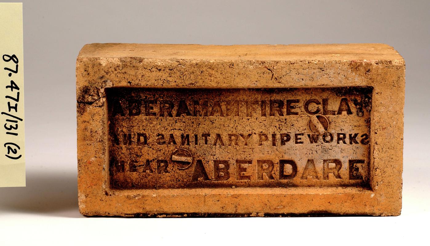 Aberaman Fireclay & Sanitary Pipe Works, brick