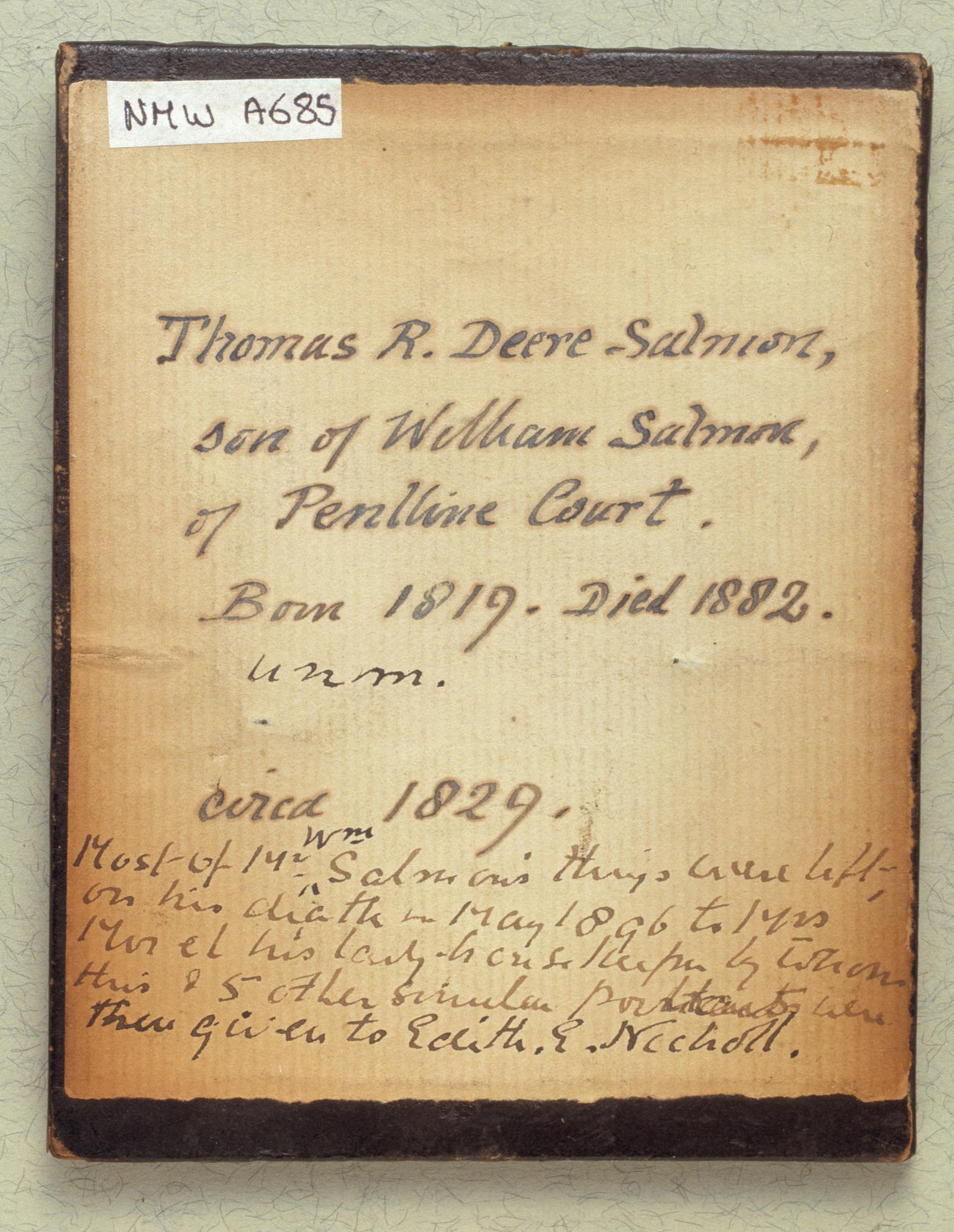 Thomas R. Deere Salmon