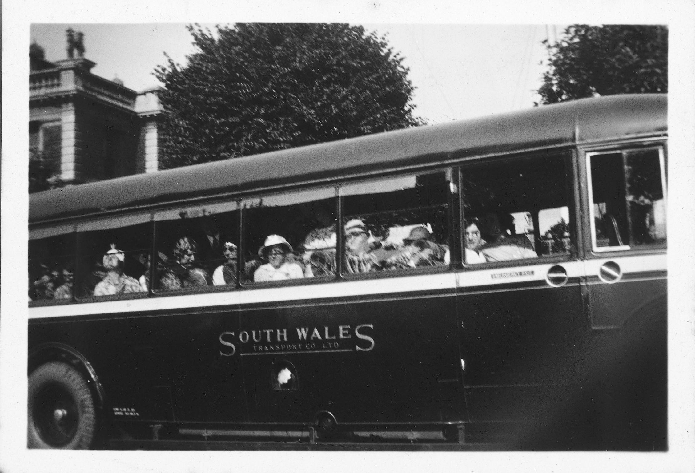 South Wales Transport Co. Ltd. coach, photo.