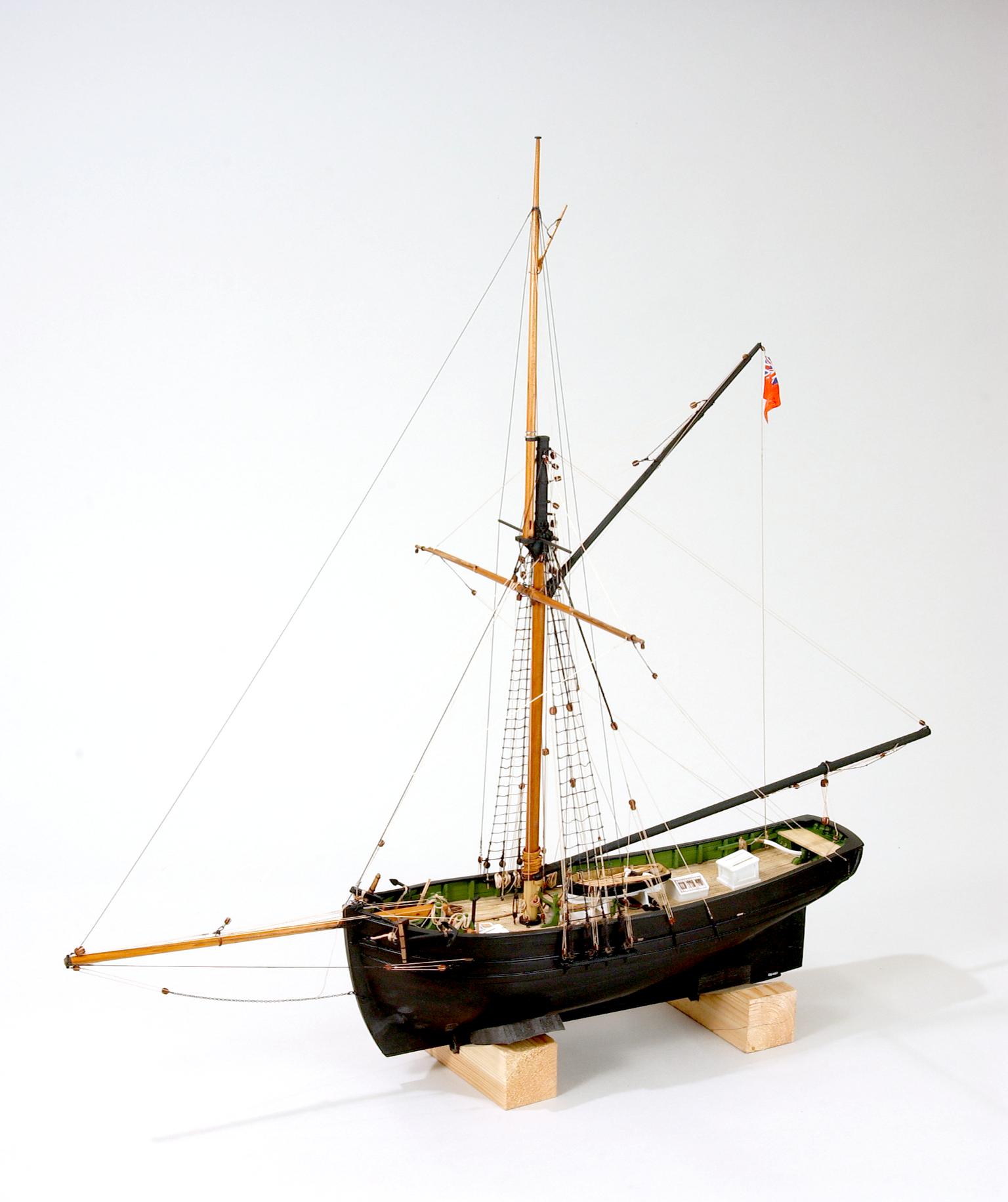 SYLPH, full hull ship model