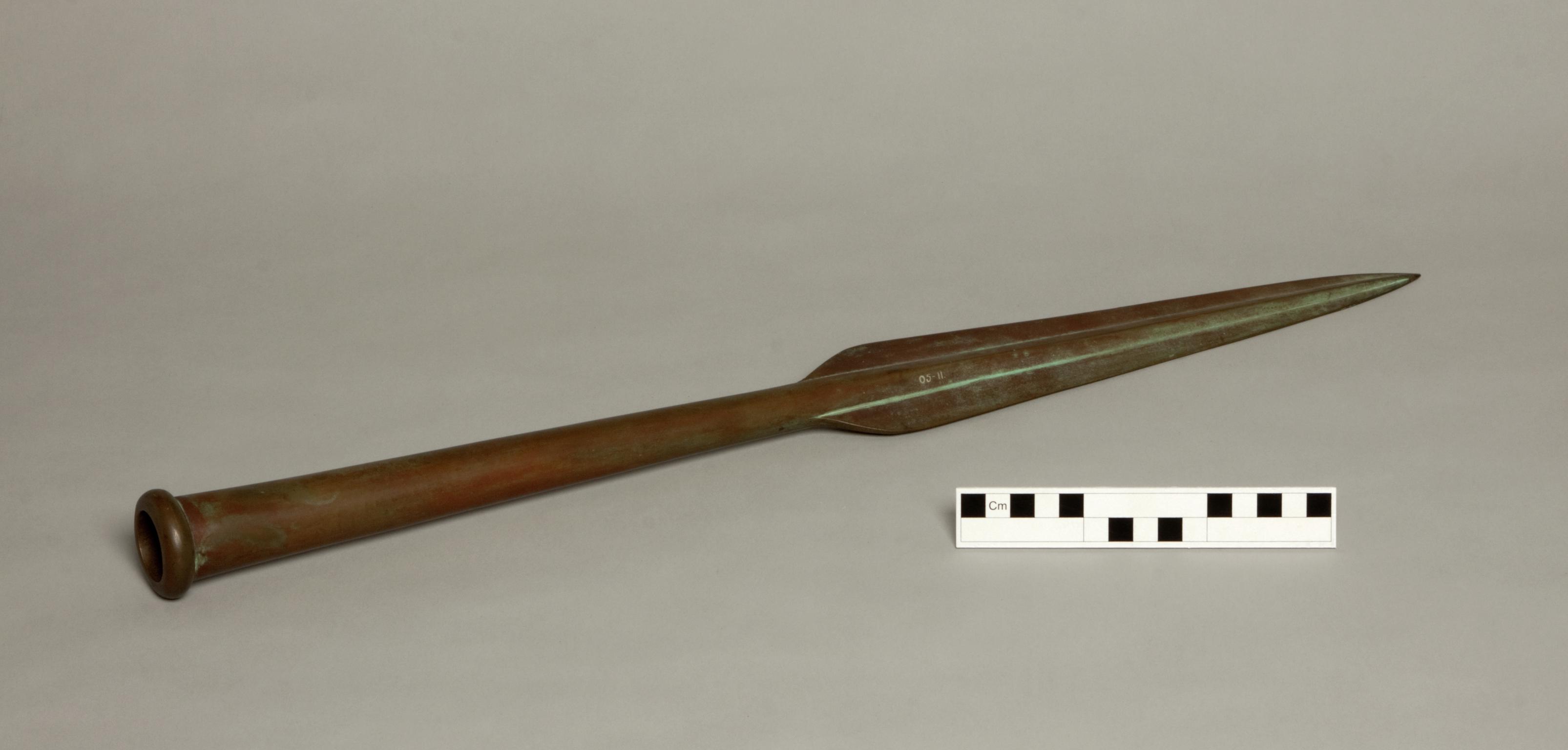 Mycenean copper alloy spearhead (Replica)