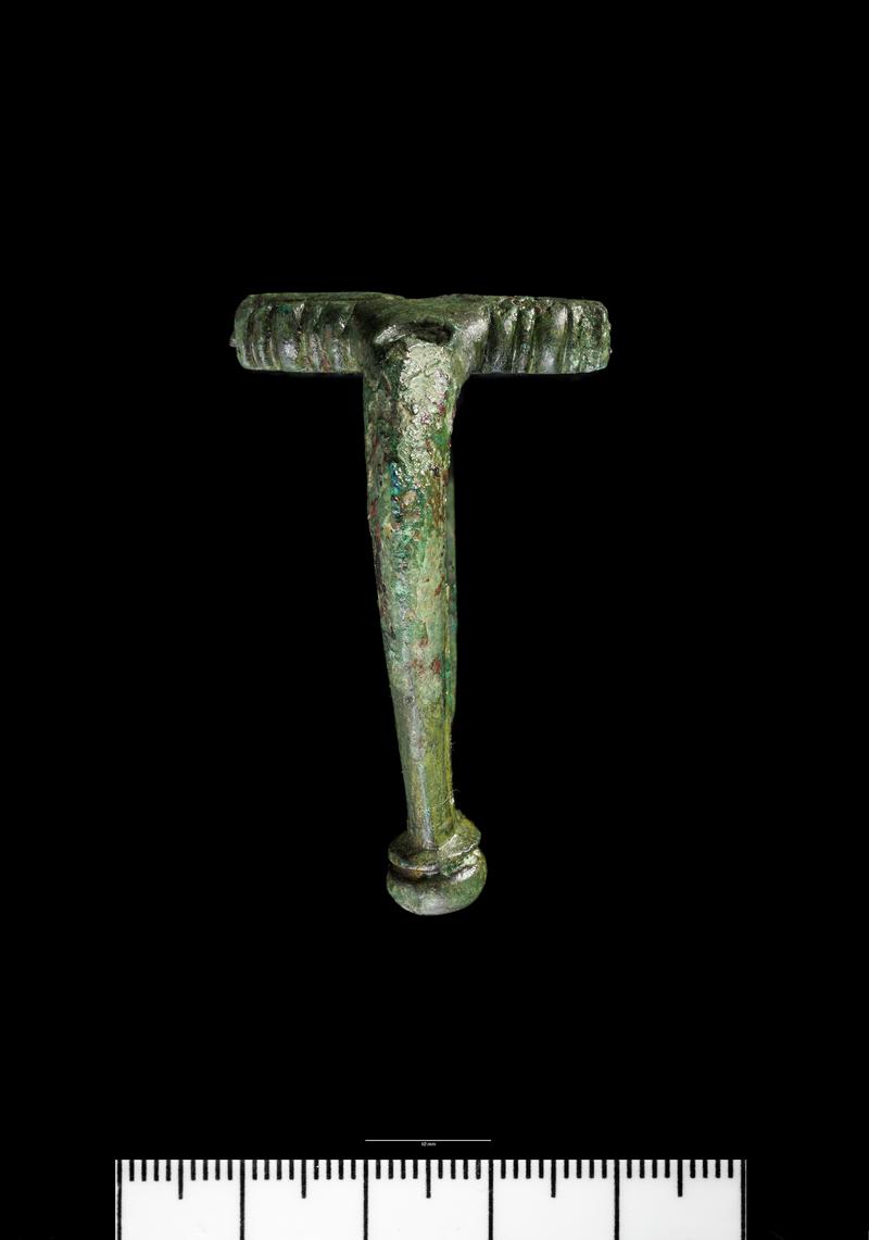 Roman T-shaped brooch from Gelligaer