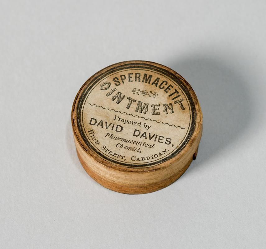 Box for medicinal ointment