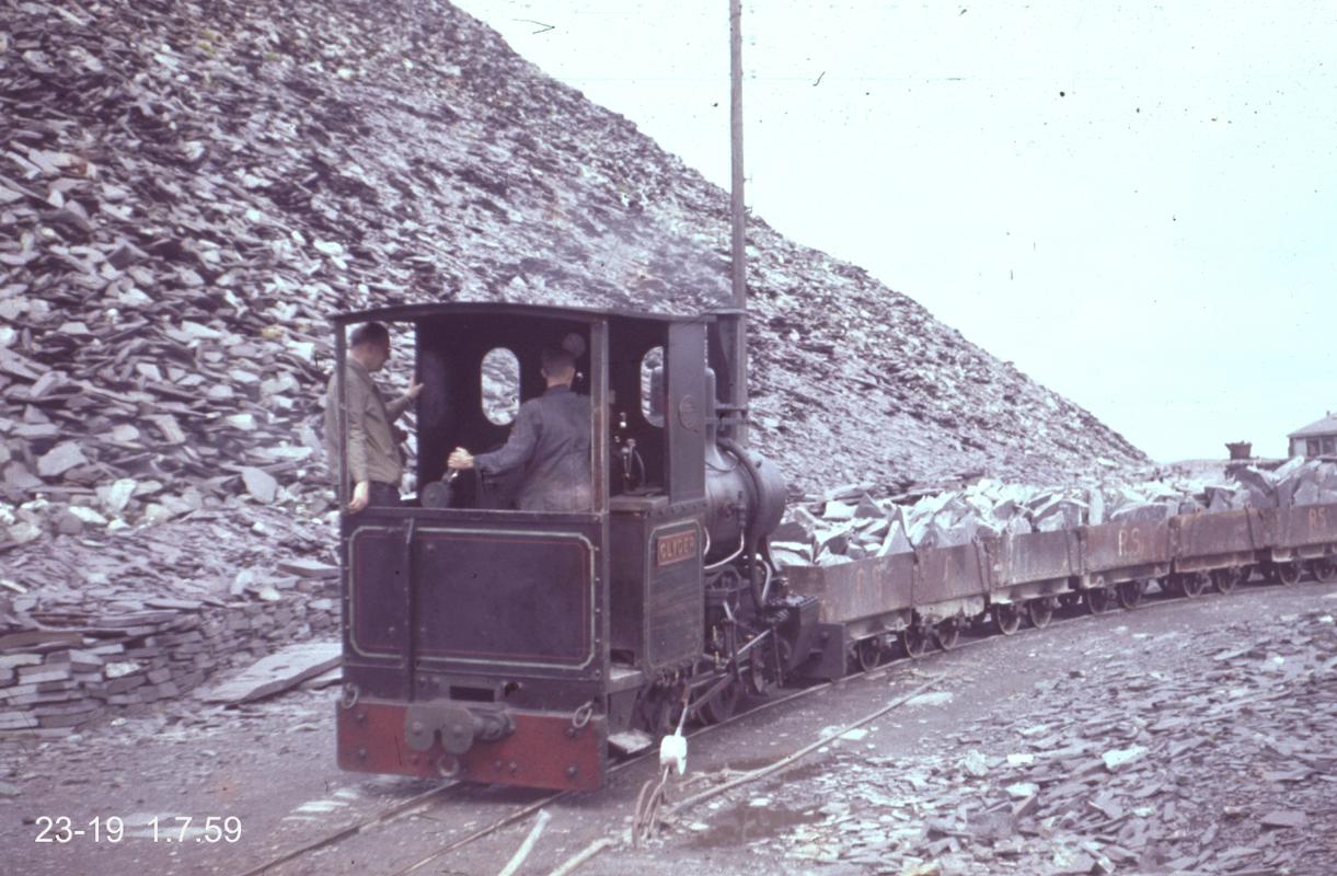Glyder&#039; shunting wagons, Penrhyn Quarry