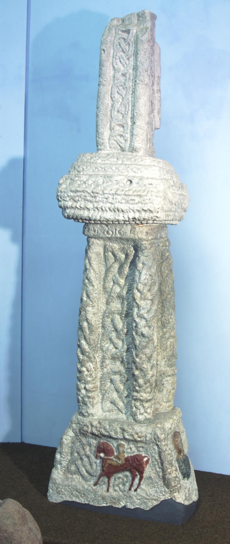 early Christian monument, pillar-cross (cast), ECMW no. 206