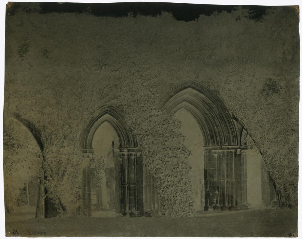 Abbey ruins, photograph
