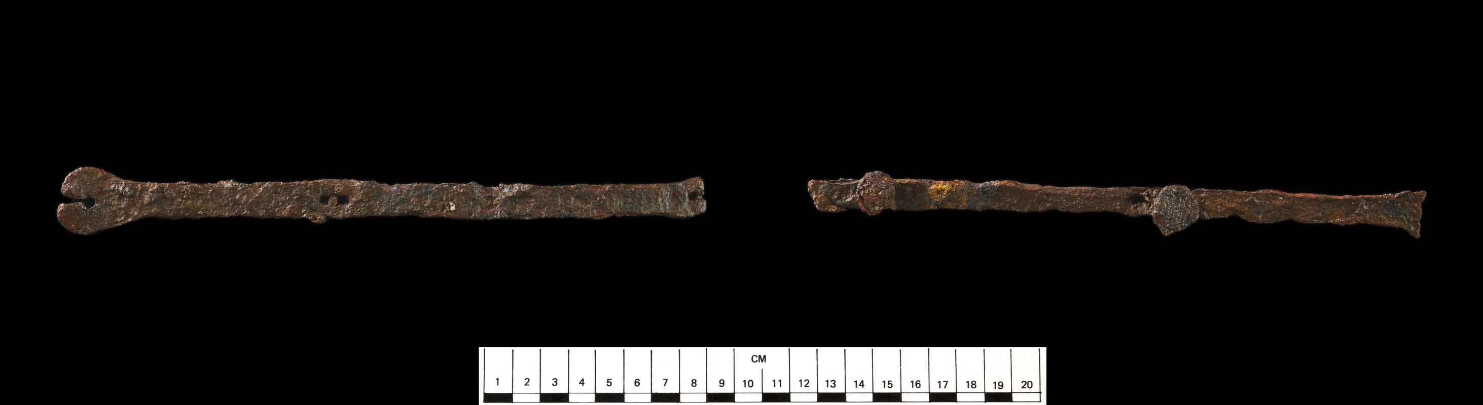 Roman iron shield fitting