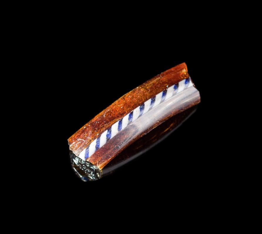 Roman glass bangle fragment