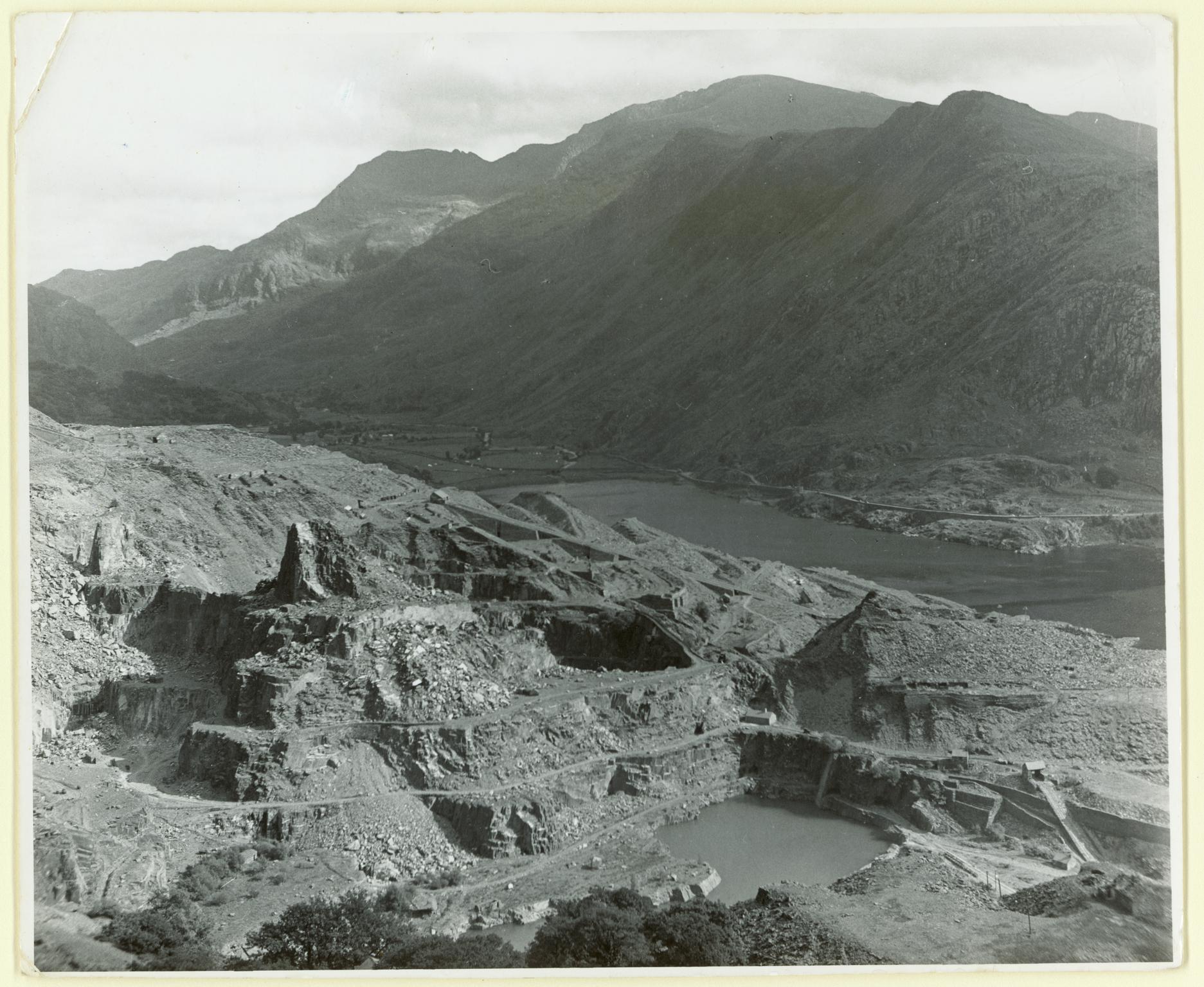 Dinorwic slate quarry, photograph