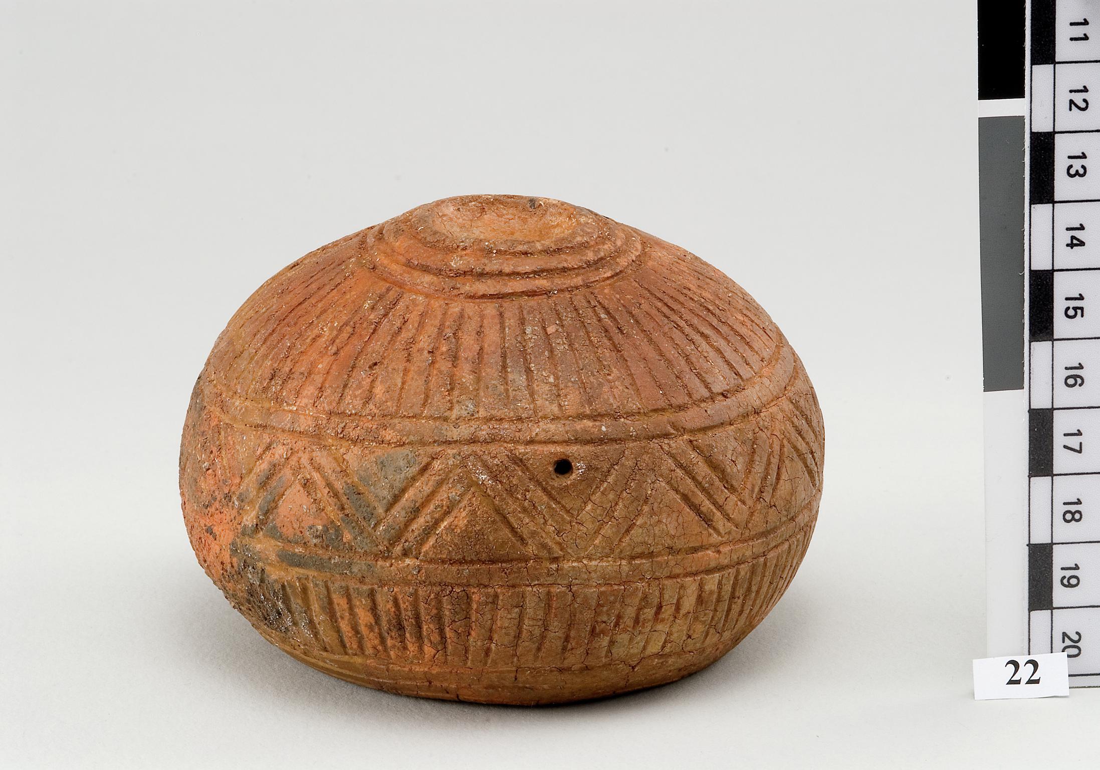 Early Bronze Age pottery miniature vessel